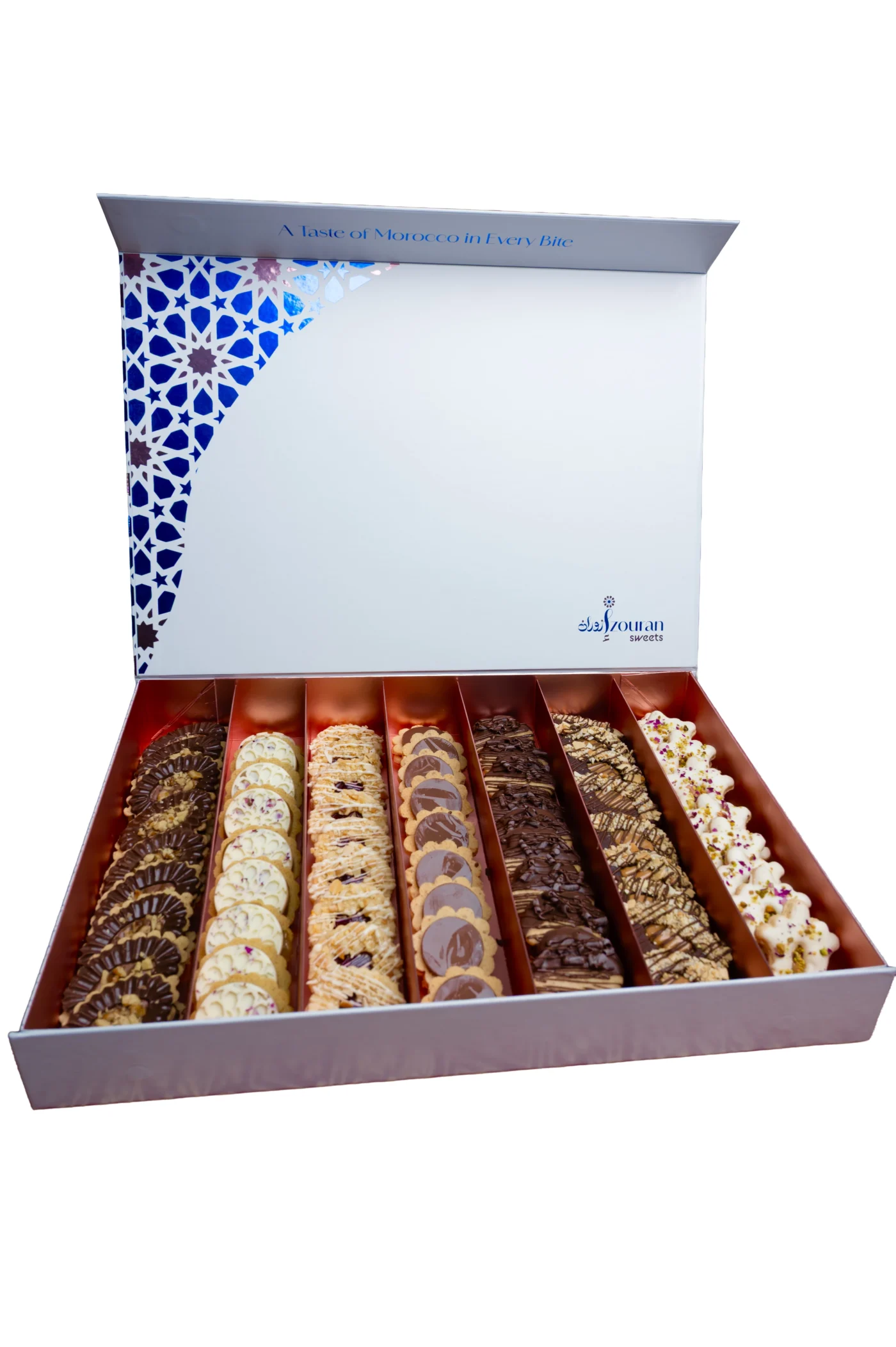 Sable Sweets Menu Fès Prestige box – Almond & Sablé Sweet Collection – izouran.ca