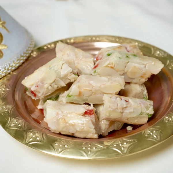 Candied Cherries Almond Finger Cookie