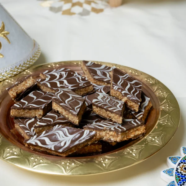 Almond Marbled Cookie (Rkhama)