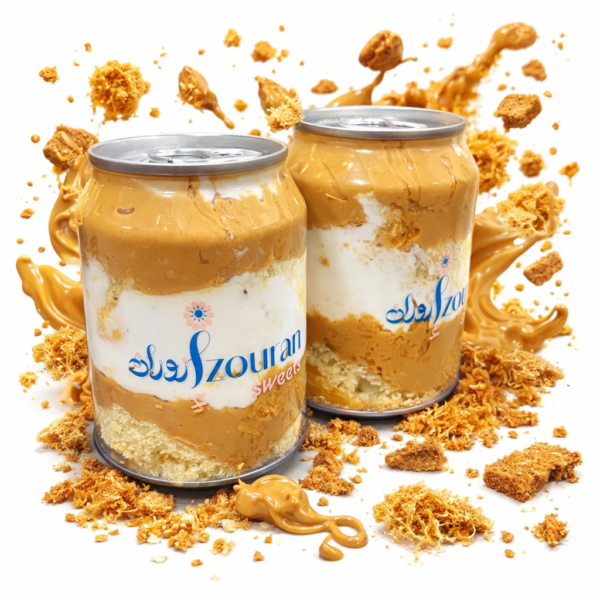 Kunfa Bisco Cream Can Cake