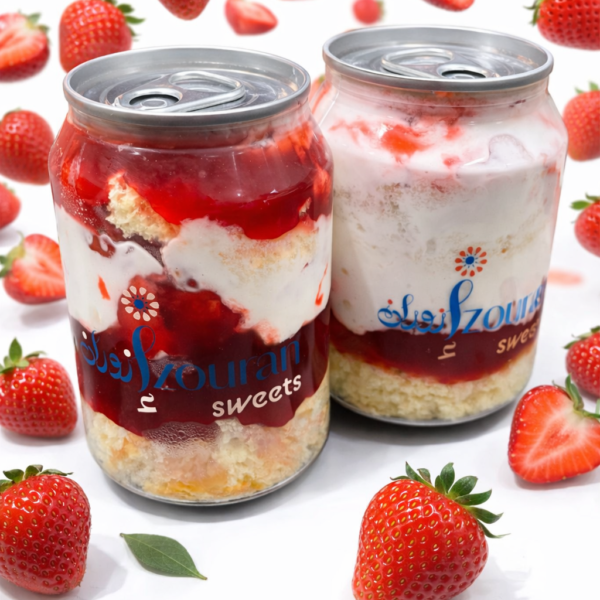 Strawberry Can Cake